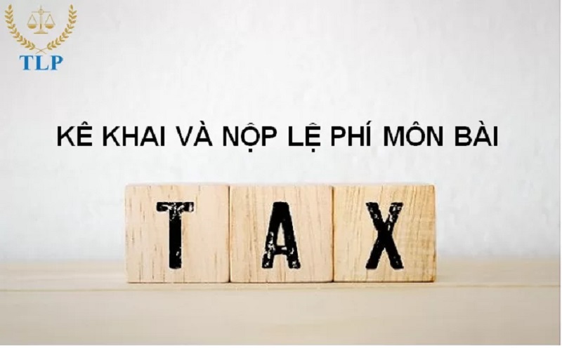 cách điền tờ khai lệ phí môn bài