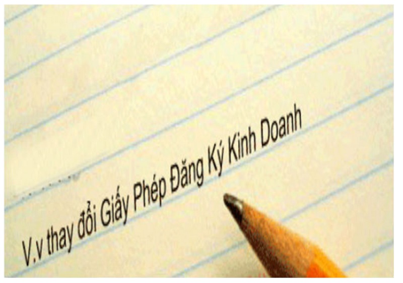 khi nào phải thay đổi đăng kí kinh doanh