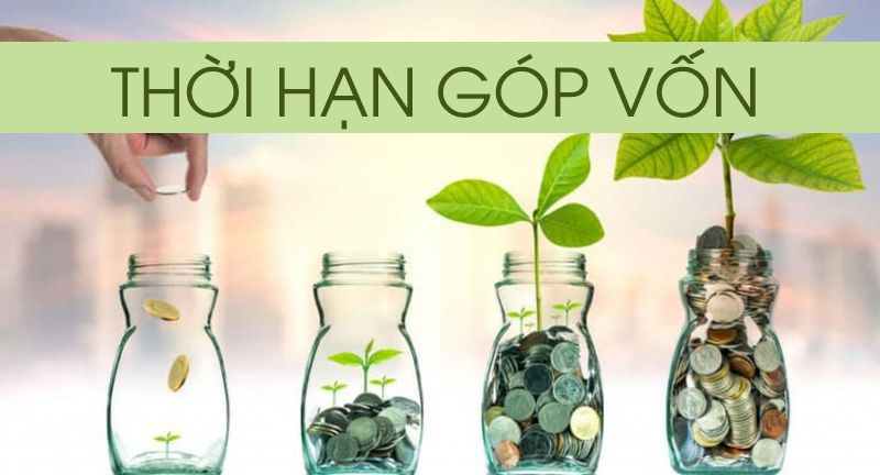 thời hạn góp vốn